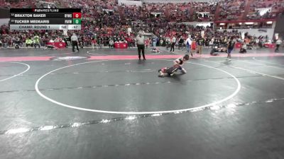 84 lbs Champ. Round 1 - Tucker Medearis, Parkview Albany Youth Wrestling vs Braxton Baker, Ripon Youth Wrestling Club