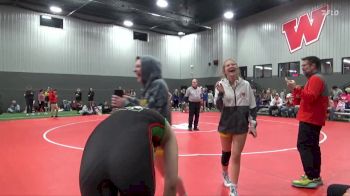 JV-32 lbs Round 3 - Rylee Roberts, Meskwaki Settlement vs Miley Clubb, English Valleys