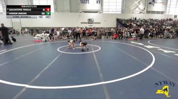 62 lbs Cons. Round 2 - Salvatore Triolo, VHW Club vs Honor Smoke, Akron Wrestling Club