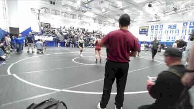 125 lbs Champ. Round 2 - Mia Hooper, Northview vs Aniya Downing, Arlington