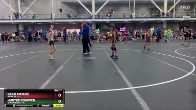 68 lbs Finals (2 Team) - Erick Mateus, RedNose vs Hunter Kowatch, Roughhouse