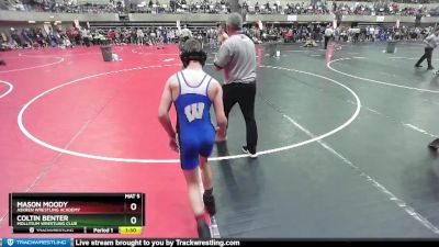 112 lbs Champ. Round 2 - Coltin Benter, Mollitium Wrestling Club vs Mason Moody, Askren Wrestling Academy