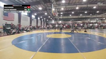 123 lbs Round 3 (12 Team) - Cole Borzio, Steller Trained Thorn vs Mason Messner, Parabellum