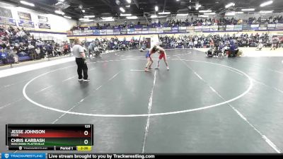 125 lbs Cons. Round 3 - Chris Karbash, Wisconsin-Platteville vs Jesse Johnson, MSOE