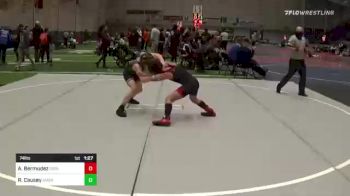 74 lbs Final - Alexander Bermudez, Grindhouse WC vs Raymond Causey, American Dream WC