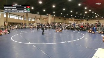126 lbs 3rd Place Match - Michael Madda, Level Up Wrestling Center vs Braden Sellers, Wrestling Academy Of Louisiana
