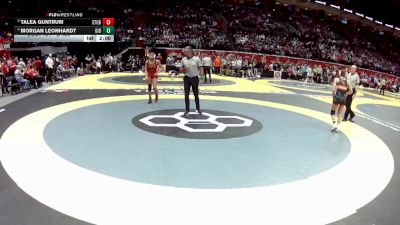 G-120 lbs Semifinal - Talea Guntrum, G-Steubenville vs Morgan Leonhardt, G-Gibsonburg