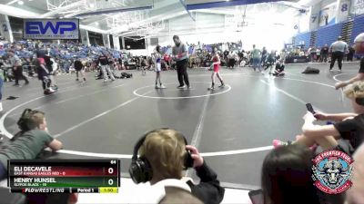 64 lbs Round 2 (4 Team) - Eli DeCavele, East Kansas Eagles Red vs Henry Hunsel, Slyfox Black