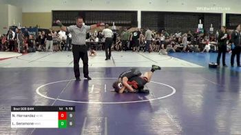 61 lbs Prelims - Noah Hernandez, Wisconsin Red ES vs Luca Seramone, Middletown WC ES