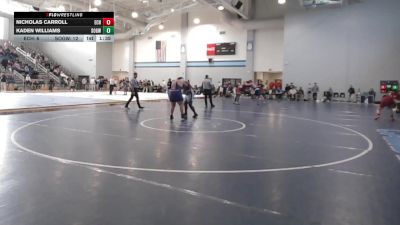 285 lbs Quarters & 1st Wb (16 Team) - Kaden Williams, South Gwinnett vs Nicholas Carroll, East Coweta HS