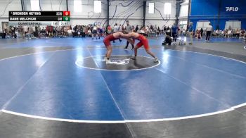 Silver 184 lbs Quarterfinal - Brenden Heying, St. Cloud State vs Dane Melchior, Coe