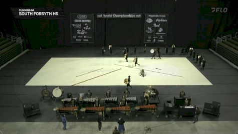 South Forsyth HS "Cumming GA" at 2025 WGI Percussion/Winds World Championships