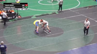 192 lbs Quarterfinal - Trace Kinzey, Armstrong vs Keegan Hewitt, Tyrone