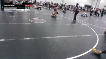 160 lbs Round 2 - Lane Redwine, Heritage vs Micah Portivent, Grindhouse Wrestling