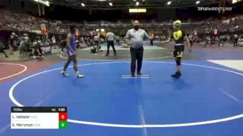 113 lbs Round Of 32 - Ethan Perryman, Temecula Valley vs Logan Valledor, Vacaville WC