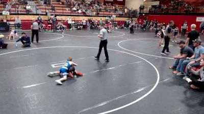 53 lbs Cons. Semis - Rylan Price, Brothers Of Steel Wrestling Club vs Trey Dixon, Preston Warriors Wrestling