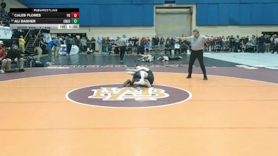 3 - 106 lbs Champ. Round 1 - Caleb Flores, Pulaski County vs Ali Dasher, Culpeper County