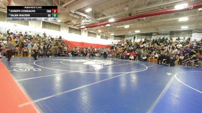 138 lbs Semifinal - Joseph Consalvo, Timberlane vs Talen Walton, Salem