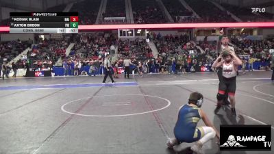 95 lbs Cons. Semi - Axton Breon, Phillipsburg vs Kodiak Blasi, Maize