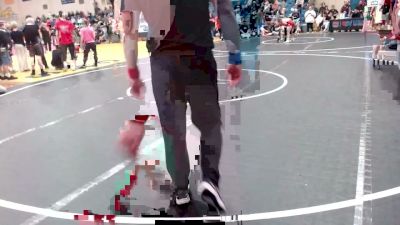 126 lbs Cons. Quarters - Kole Younger, Team Idaho Wrestling Club vs Juan Santos, Nyssa Bulldog Mat Club
