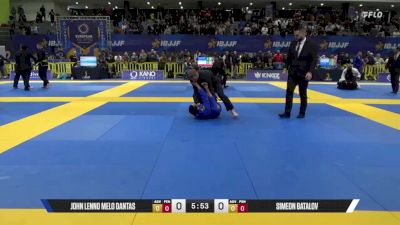 Simeon Batalov vs John Lenno Melo Dantas 2025 European Jiu-Jitsu IBJJF Championship