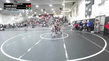 106 lbs Cons. Round 2 - Oscar Garcia, Littlerock vs Samuel Muñoz, Mater Dei