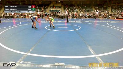 80 lbs Consi Of 32 #2 - Pax Laughlin, Seneca vs Cruz Urioste, Team Donahoe