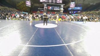 120 lbs Cons 16 #2 - Tas Storer, California vs Nico Farinola, Oregon