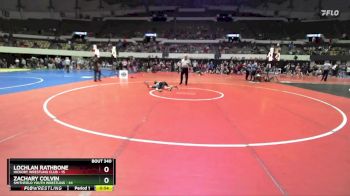 Rookie 3-5 64 Cons. Round 1 - Zachary Colvin, Smithfield Youth Wrestling vs Lochlan Rathbone, Hickory Wrestling Club