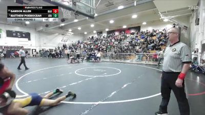 157 lbs Cons. Round 2 - Samson Allen, Marshall vs Matthew Poemoceah, Anaheim
