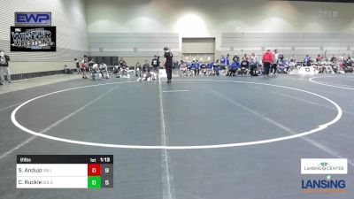 91 lbs Rr Rnd 2 - Santino Andujo, Valiant Prep Wrestling Club vs Cade Ruckle, Gold Rush Wrestling