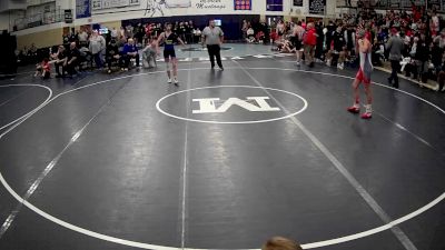 114 lbs Champ. Round 1 - Nathan Cox, Claysburg Kimmel Hs vs Reese Vidt, Fort Cherry Hs