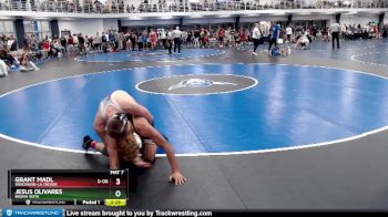 Silver 125 lbs Cons. Round 4 - Grant Madl, Wisconsin-La Crosse vs Jesus Olivares, Buena Vista