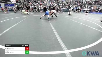 80 lbs Rr Rnd 3 - Nathan Cruz, Scrap Yard Training vs Kingston Sims, Piedmont