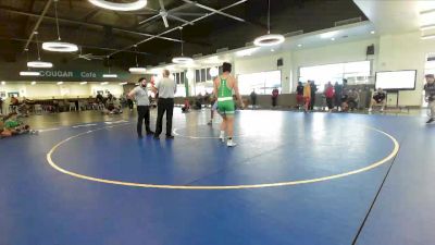 190 lbs Champ. Round 2 - Malachi Lutu, Burroughs vs Jared De Leon, Alta Loma