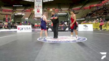 All Cadet Boys Freestyle Upper - 215 lbs Cons. Round 2 - Adrian Valenzuela, Pioneer Valley High School Wrestling vs Samuel Williams, Livermore Wrestling Club