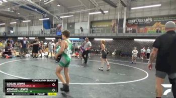 116 lbs 2nd Wrestleback (8 Team) - Kendall Lewis, Williamson County WC vs Logan Lewis, The Untouchables Purple