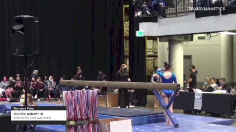 Maddie Ashelford - Women's Pairs, Shoot for the Stars Gymnastics - 2021 Women's Xcel Region 4 Championships