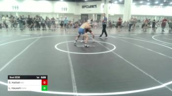123 lbs Consi Of 8 #2 - Gage Hadsel, Mat Demon WC vs Logan Hayashi, Espana WC