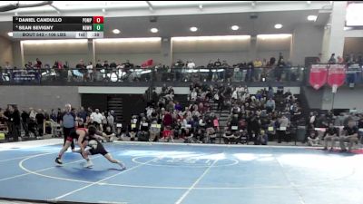 106 lbs 3rd Place - Daniel Candullo, Pomperaug/Watwn/Naug vs Sean Sevigny, Notre Dame-West Haven