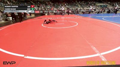 52 lbs 5th Place - Robert Horton, Cory Clark Wrestling vs Caden Sloan, Morrison Takedown Club