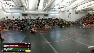 132B Round 1 - Jay Trujillo, Natrona County vs Michael Moorman, Laurel