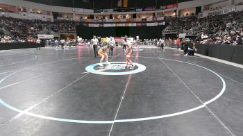 5A 138 lbs Cons. Round 1 - Josiah Gomez, Eldorado vs Tristan Barrera, Centennial