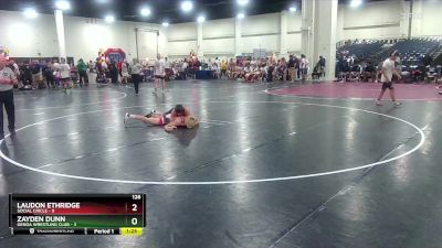 126 lbs Round 8 (10 Team) - Laudon Ethridge, Social Circle vs Zayden Dunn, Genoa Wrestling Club