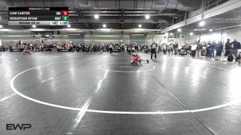 101 lbs Round Of 64 - Cam Carter, Columbus Wrestling Club vs Sebastian Kiyan, Mantanona Training Center