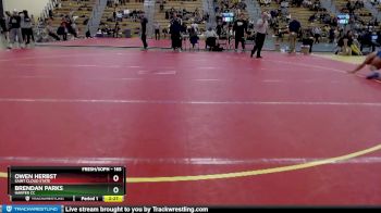 165 lbs Semifinal - Brendan Parks, Harper CC vs Owen Herbst, Saint Cloud State