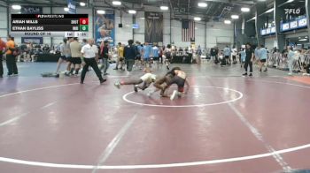 106 lbs Round Of 16 - Ariah Mills, Team Shutt Van Hoven vs Ethan Bayliss, Indiana Outlaws Black