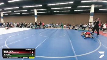 82 lbs Cons. Semi - O.j. Hall, Jflo Trained vs Kase Frith, Duncan Demon Wrestling