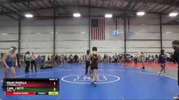 115 lbs Round 3 (6 Team) - Luke Scholz, Buxton Intensity vs Bryce Palmer, Poway Elite