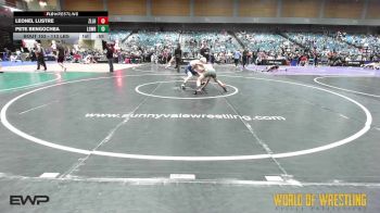 113 lbs Consolation - Leonel Lustre, Zillah vs Pete Bengochea, Lowry Buckaroos